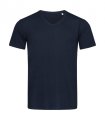 T-shirt V Hals Ben Stedman Stars ST9010 marina blue